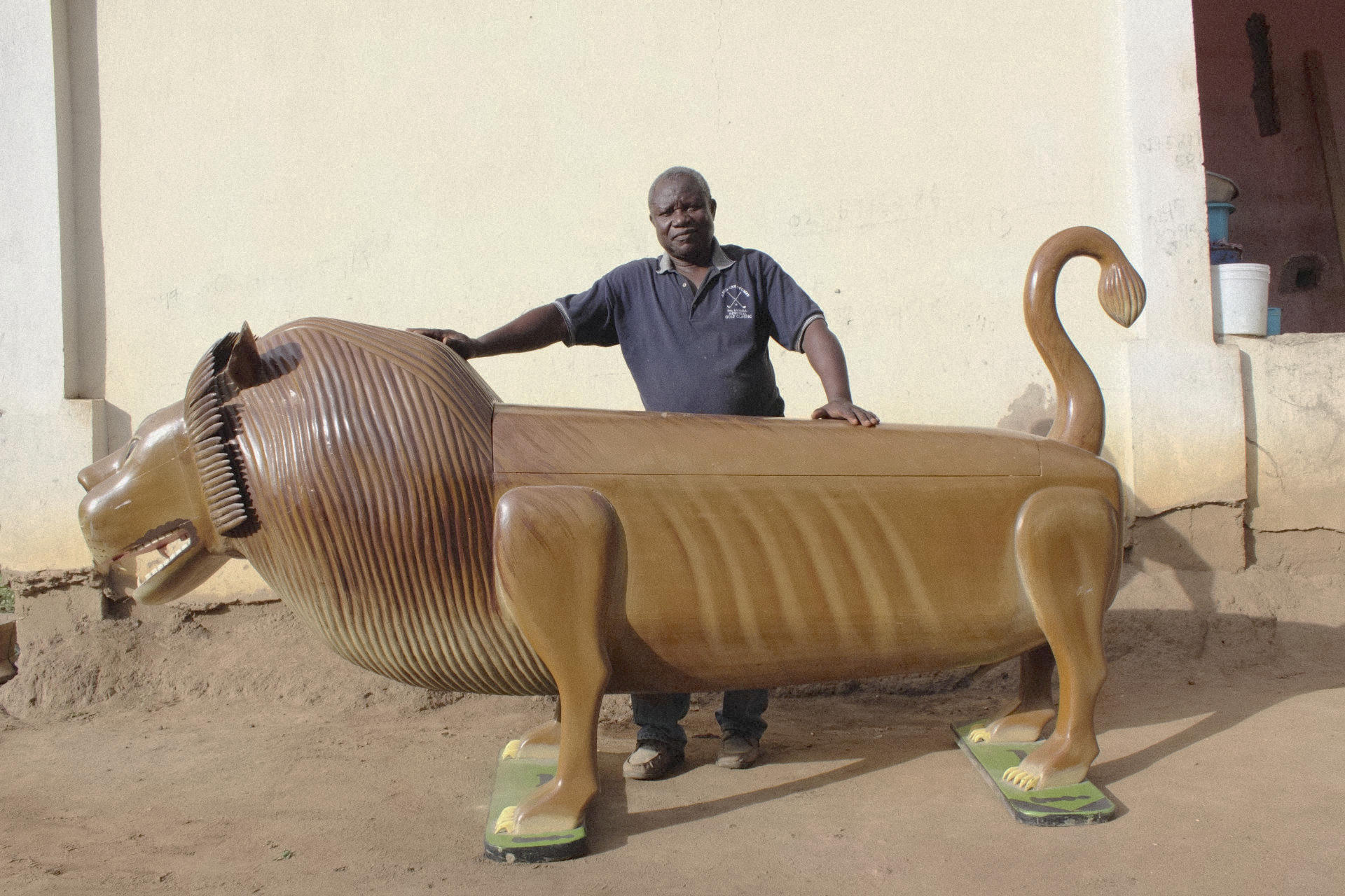 Paa Joe and The Lion