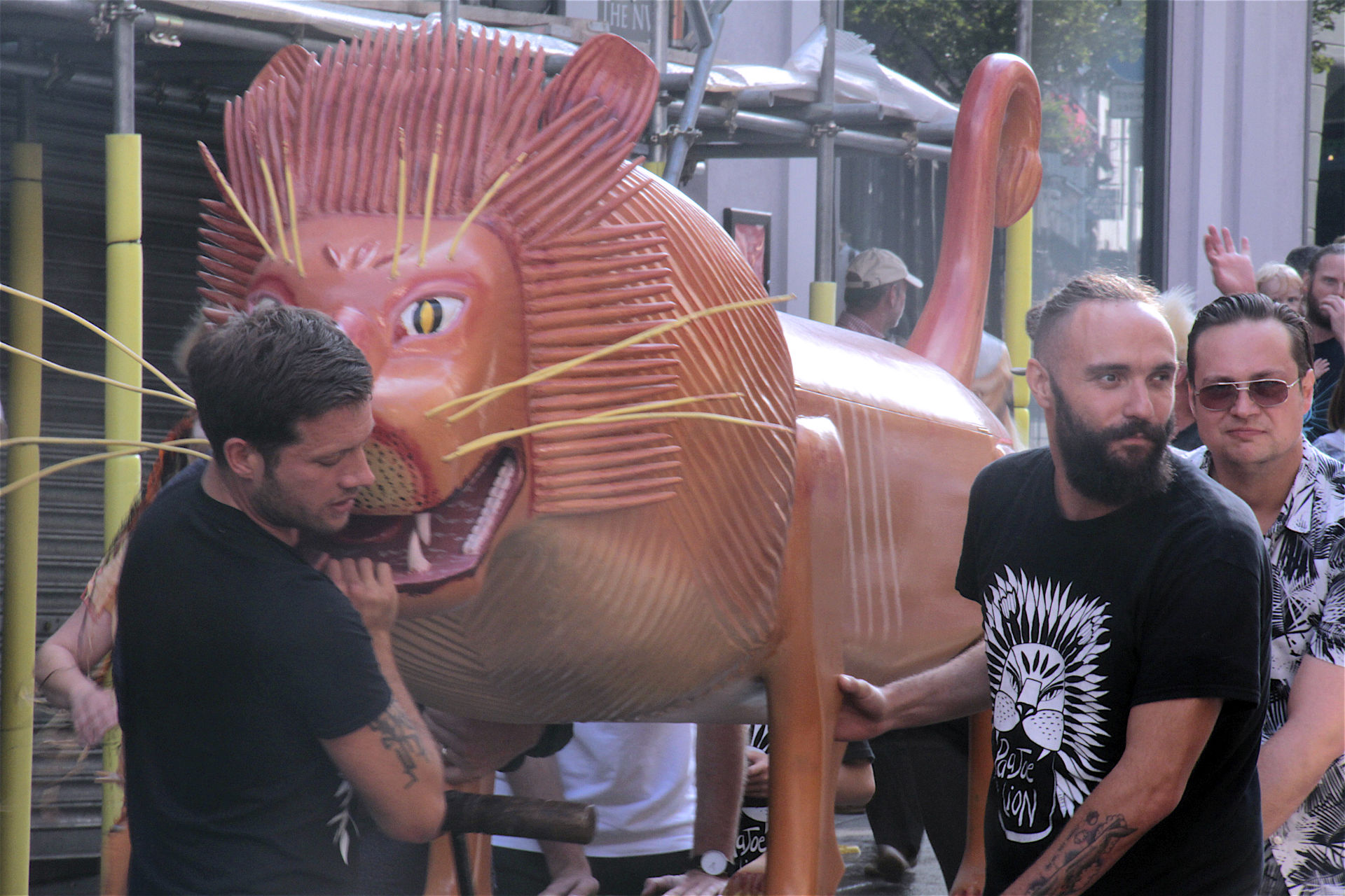 Paa Joe and The Lion