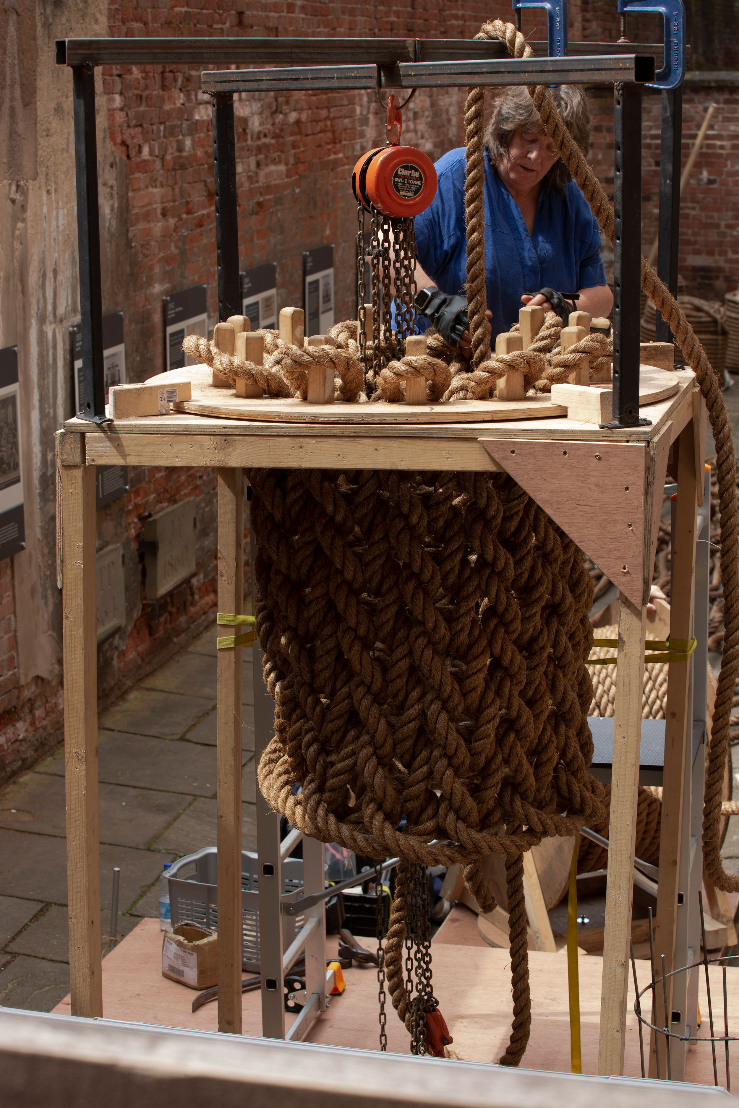 Susie MacMurray at the National Justice Museum